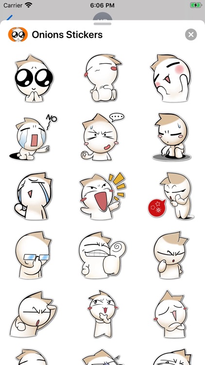 Onions Stickers HD