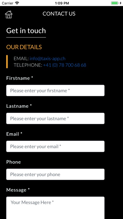 Taxis App CH screenshot-3