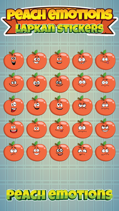 Screenshot #1 pour Sticker Me: Peach Emotion