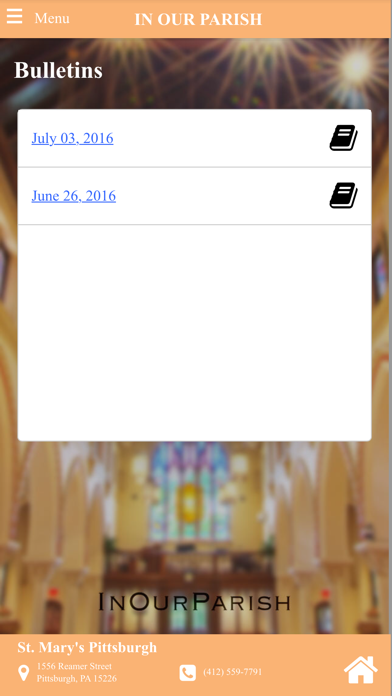 Screenshot #3 pour InOurParish