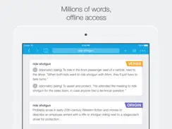 Concise English Dictionary HD iPad image 2