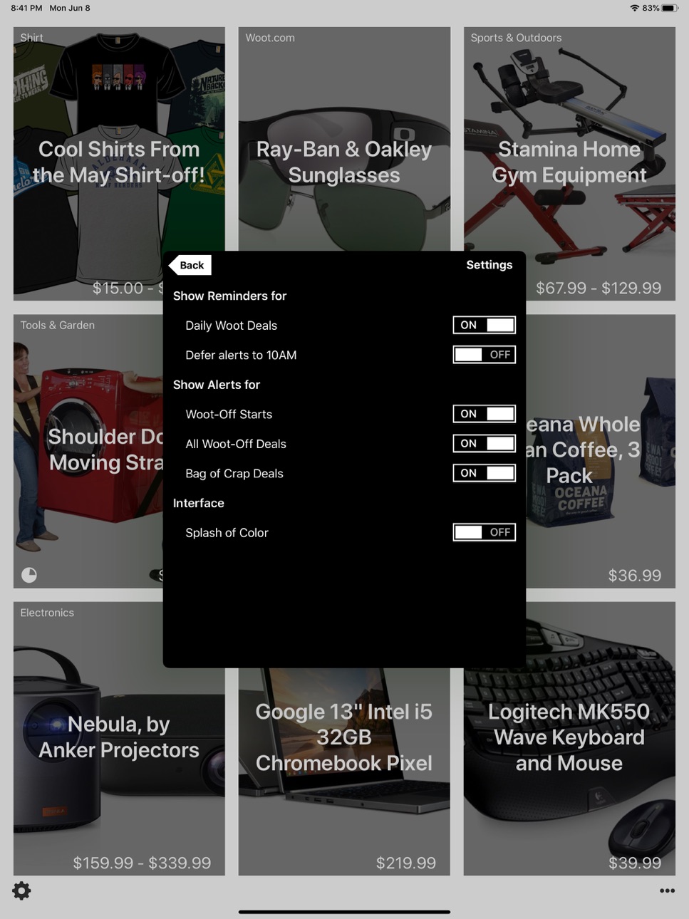 iPad screenshot