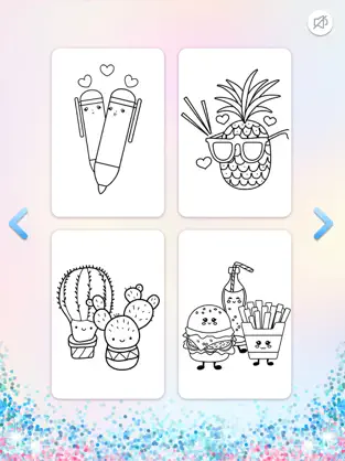 Imágen 2 Kawaii Juegos de Pintar Brillo iphone