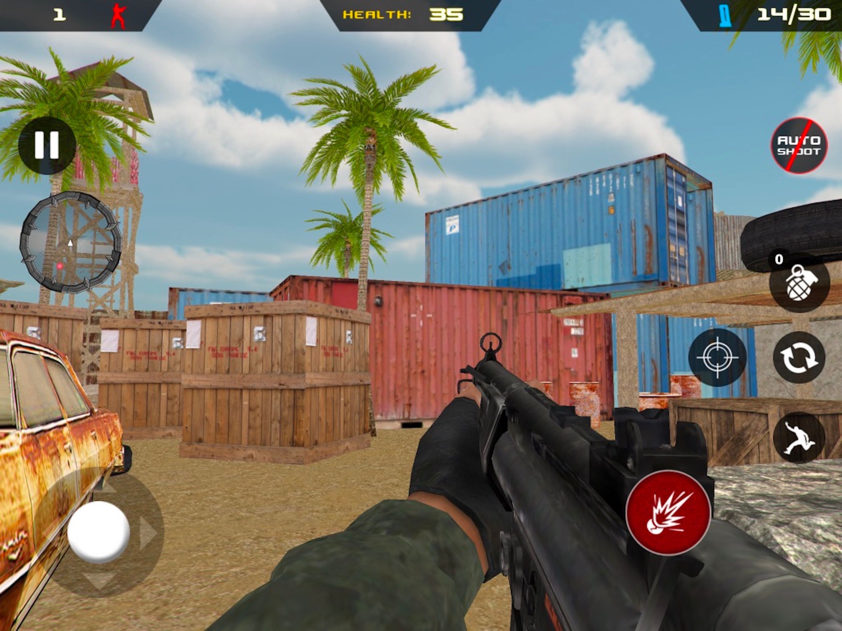 Gangster Versus Gun Shooter