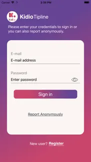 kidio tipline iphone screenshot 1