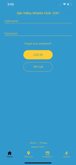 Game screenshot Ojai Valley Athletic Club -CAC mod apk