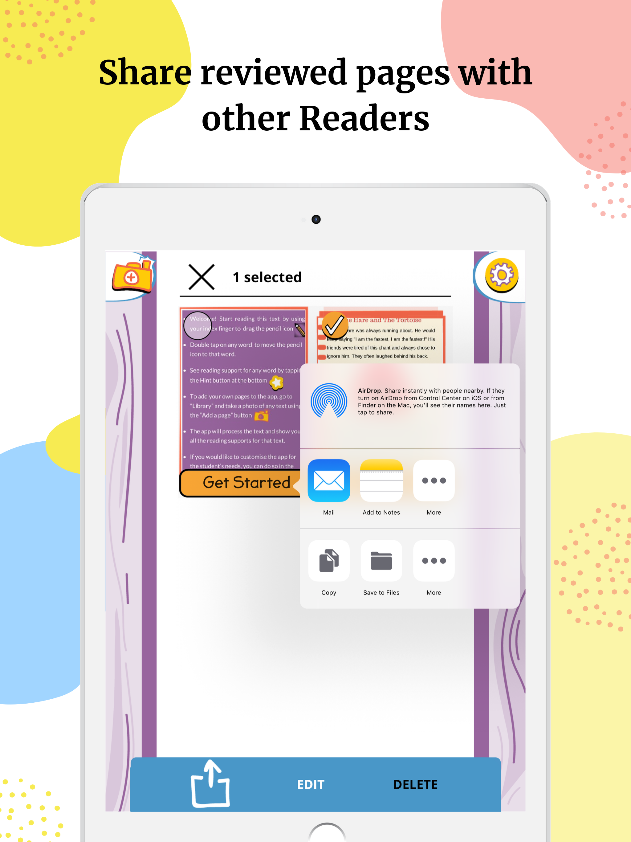 Dyslexia Reader by MDA screenshot 17