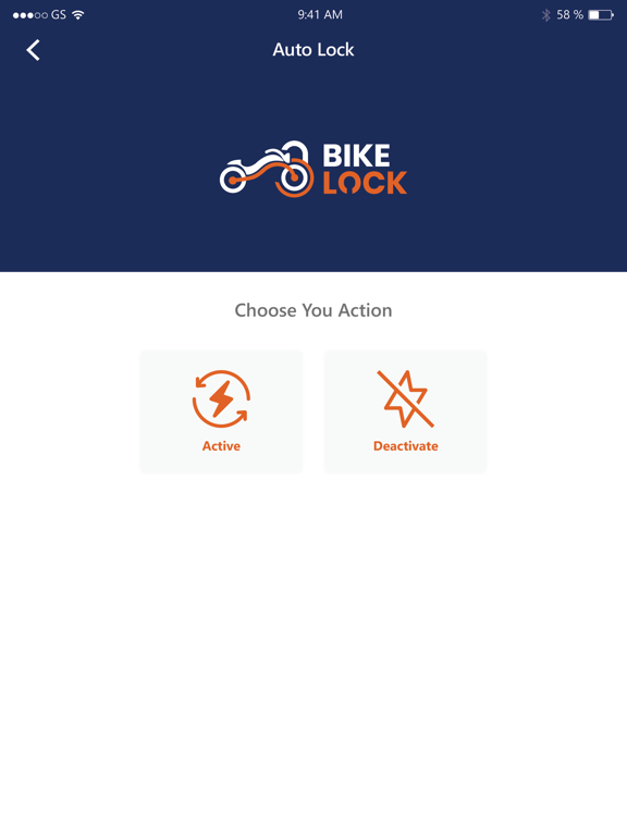 Bike Lock BD iPad screenshot 5 - Utilities app