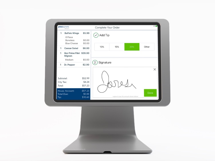 Global Payments Display