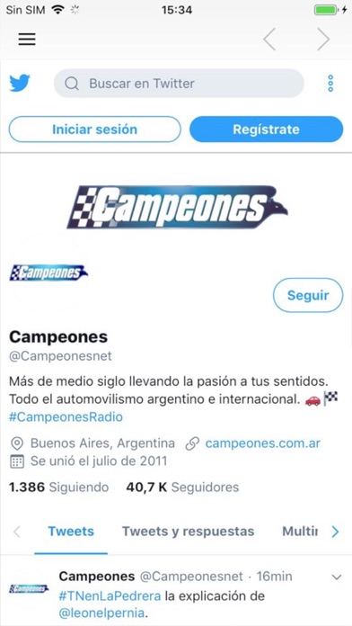 Screenshot #3 pour Campeones Radio