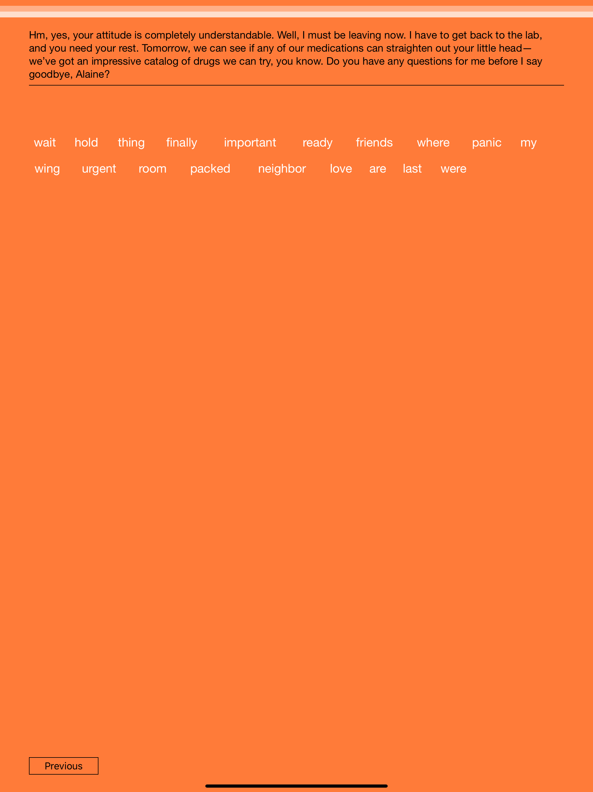 Grayout