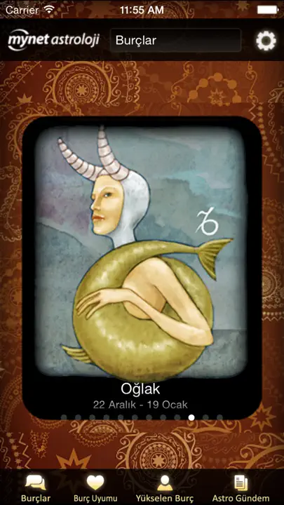Mynet Astroloji - Burçlar iPhone Ekran Görüntüsü 2