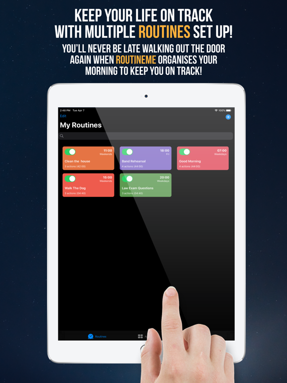 Screenshot #4 pour Routine Me - Daily Habits