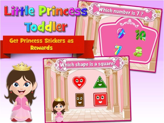 Princess Toddler Royal School iPad screenshot