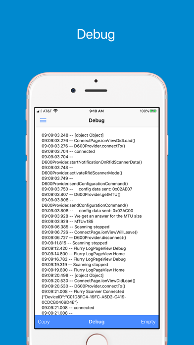 D600 Maintenance Utility iPhone screenshot 5 - Utilities app