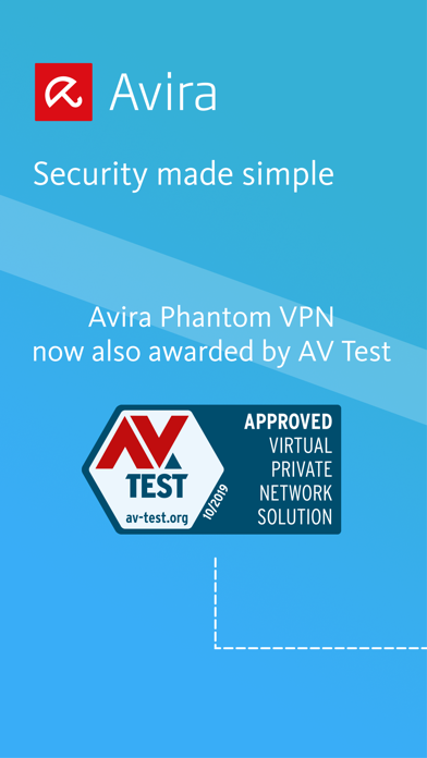 Screenshot #1 pour Avira Phantom VPN