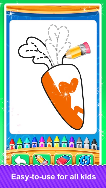 Fruits and Vegetable Coloring screenshot-4