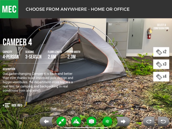 Screenshot #4 pour MEC AR Tent Viewer