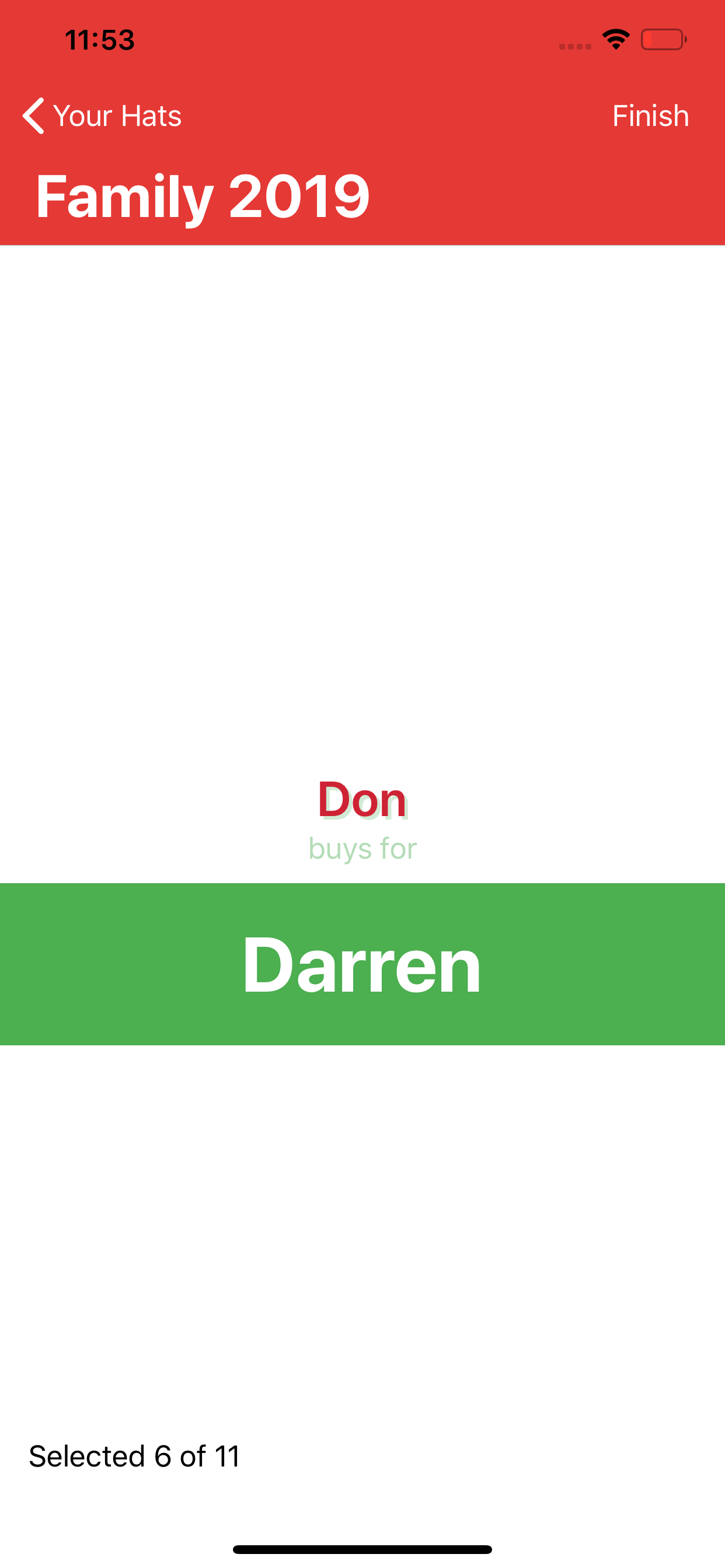 Names in a Hat screenshot 4