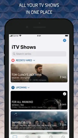 iTV Shows screenshot 1