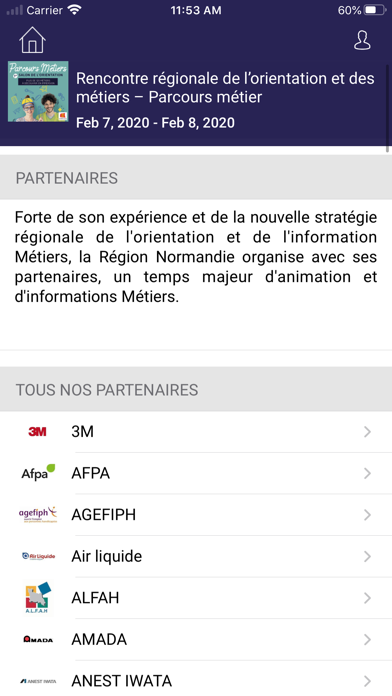 Screenshot #3 pour ParcoursMétiers-l’appli