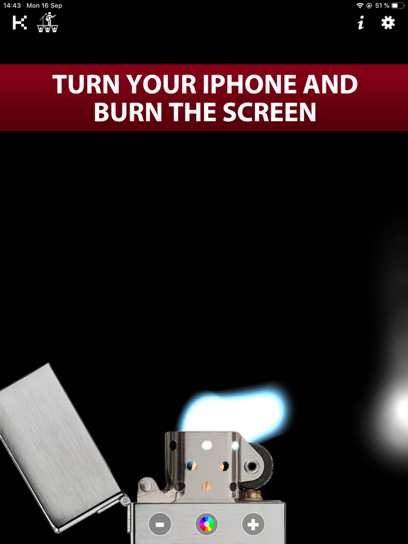 Lighter iPad screenshot 4 - Entertainment app