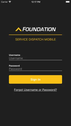 Foundation Service screenshot 1