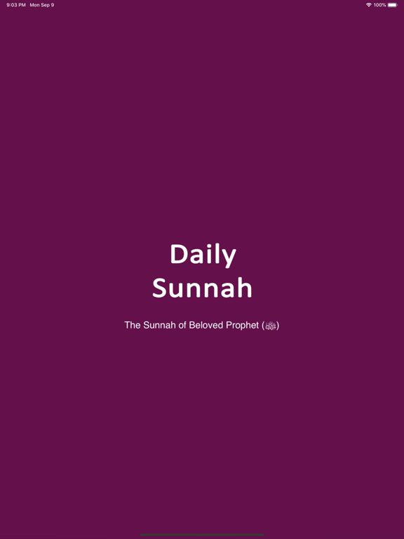 Daily Sunnah of Muhammad S.A.W