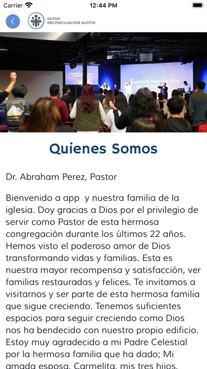 Iglesia Reconciliacion Austin screenshot-3