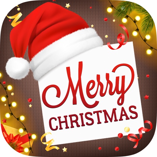 Merry Christmas Card Maker by Valenapps
