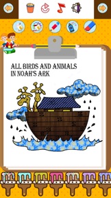 Bible coloring book stories screenshot