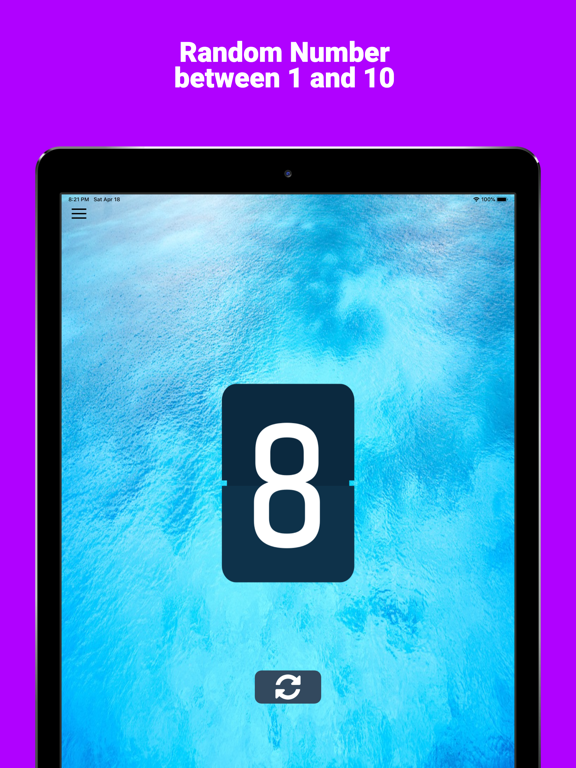 Random # Number Generator iPad screenshot 4 - Utilities app