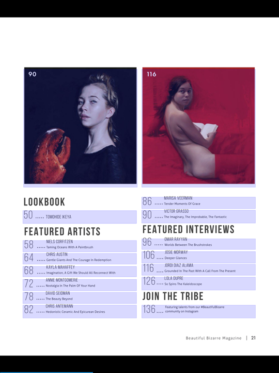 Screenshot #3 for Beautiful Bizarre Magazine