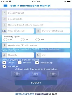 MetalsUpdate Exchange screenshot 8