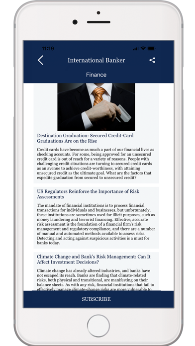 International Banker App Screenshot