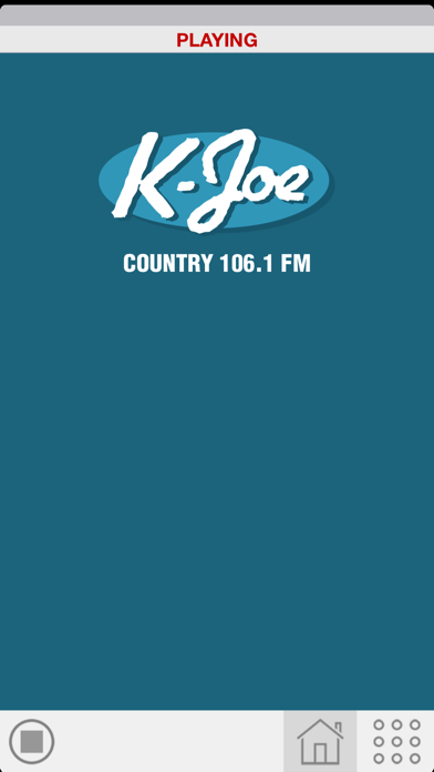 KJOE 106.1 FM iPhone screenshot 1 - Music app