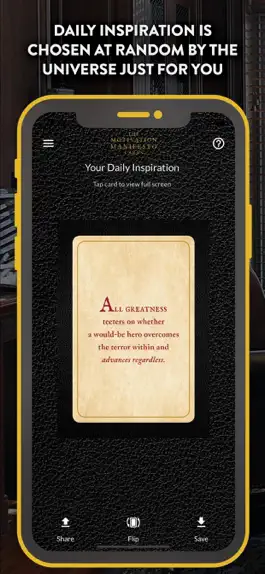 Game screenshot Motivation Manifesto Cards apk