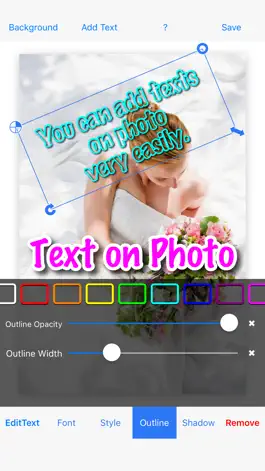 Game screenshot Text on Photo apk