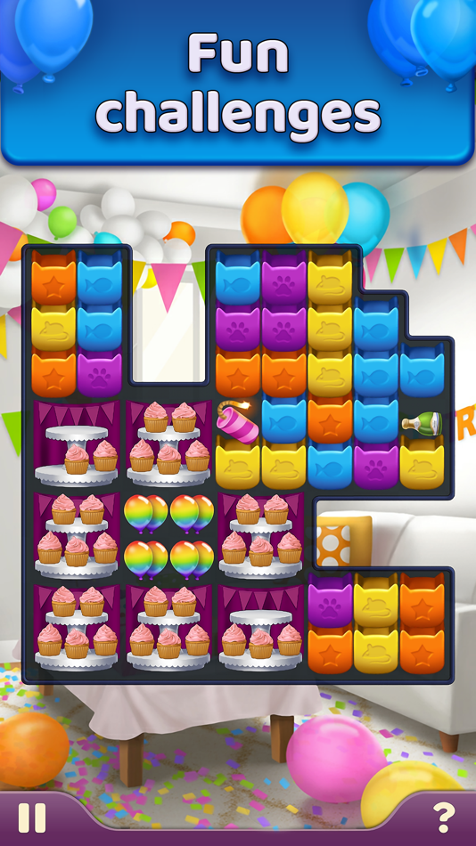#3. Party Blast: Block Match Game (iOS) Podle: Tether Studios, LLC