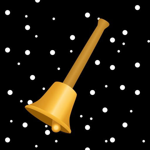 Golden XMAS Bell - AppWisp.com