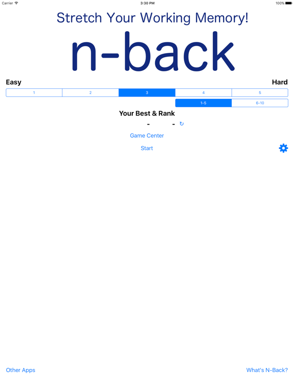Screenshot #5 pour n-back