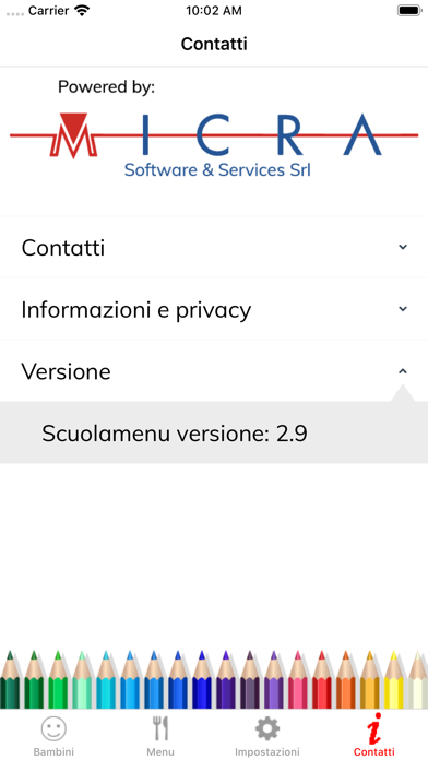 Scuolamenu iPhone screenshot 5