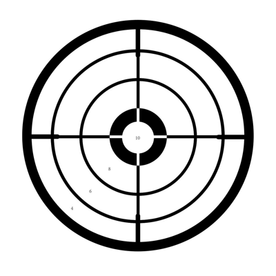 Iron sight adjustment calc