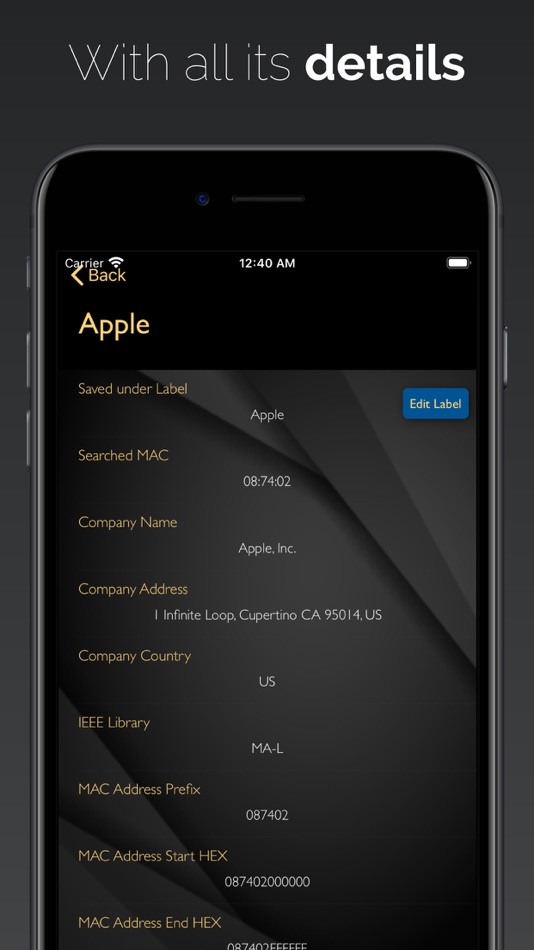 #4. MAC Vendors (iOS) 게시자: Mohamed ElBasyouni