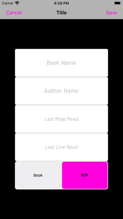 Neon books tracker