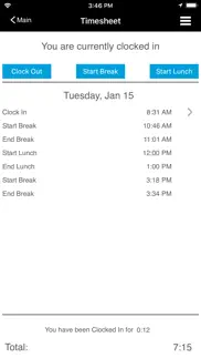 workforce manager for federal iphone screenshot 2