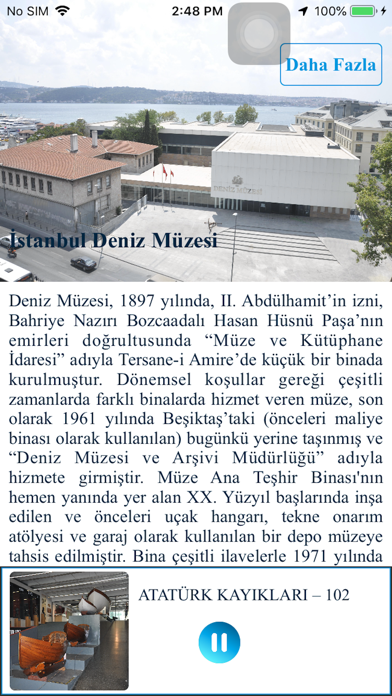 Screenshot #2 pour NOYA Sesli Rehber Sistemi