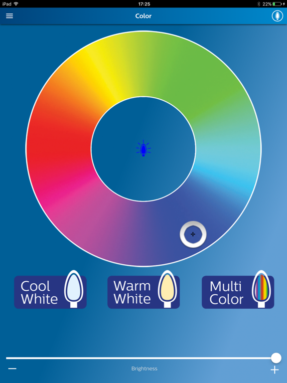 Philips Illuminate iPad screenshot