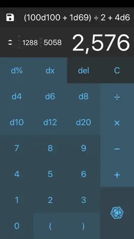 Game screenshot d20 Calculator apk