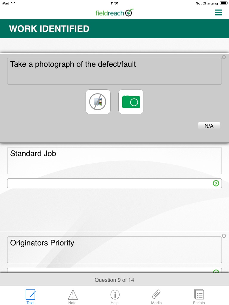 Fieldreach Work Manager screenshot 4